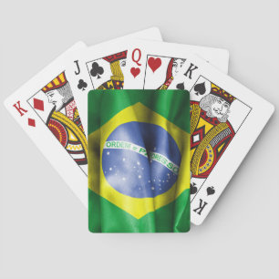 Jeu De Cartes Drapeau brésilien