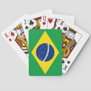 Jeu De Cartes Drapeau brésilien