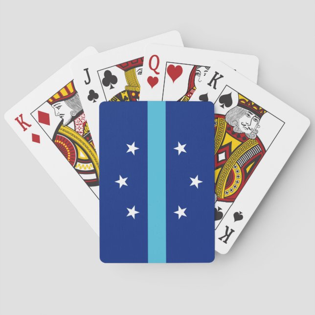 Jeu De Cartes Drapeau d'Anaheim, Californie (dos)