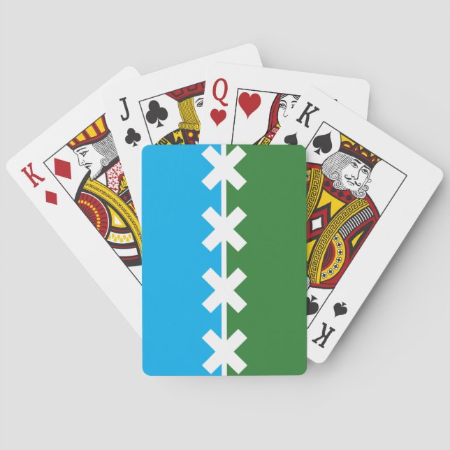 Jeu De Cartes Drapeau de Cedar Park, Texas (dos)