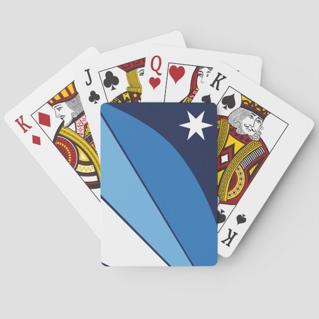 Jeu De Cartes Drapeau de Columbia, Caroline du Sud (dos)