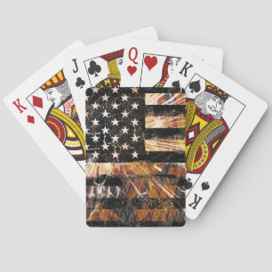 Jeu De Cartes Drapeau de construction industrielle