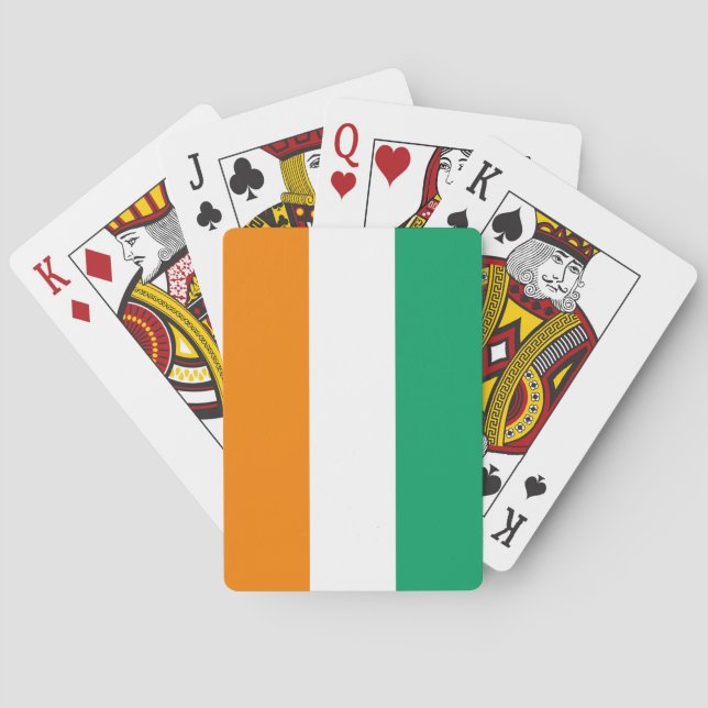 Jeu De Cartes Drapeau de Côte d'Ivoire (dos)