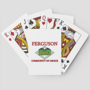 Jeu De Cartes Drapeau de Ferguson, Missouri