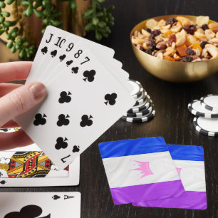 Jeu De Cartes Drapeau de fierté de la culture drag de SlipperyJo