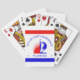 Jeu De Cartes Drapeau de Fort Lauderdale, Floride