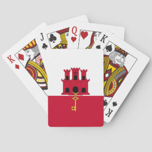 Jeu De Cartes Drapeau de Gibraltar