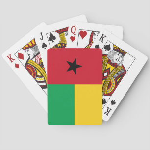 Jeu De Cartes Drapeau de Guinée Bissau Jouer des cartes