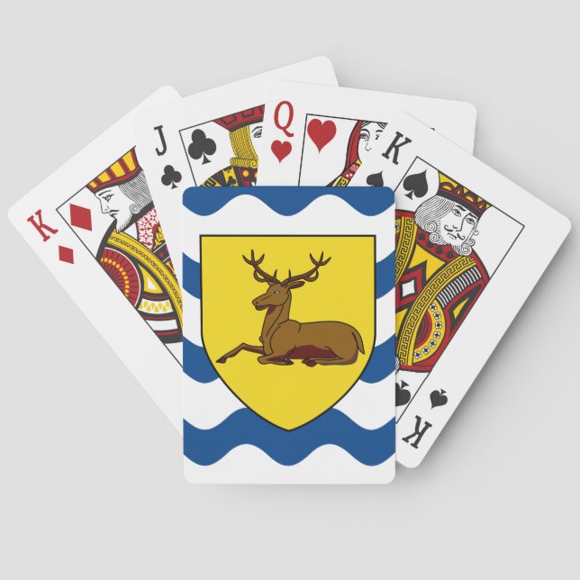 Jeu De Cartes Drapeau de Hertfordshire Jouer des cartes (dos)