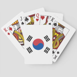 Jeu De Cartes Drapeau de la Corée du Sud
