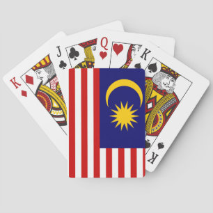 Jeu De Cartes Drapeau de la Malaisie