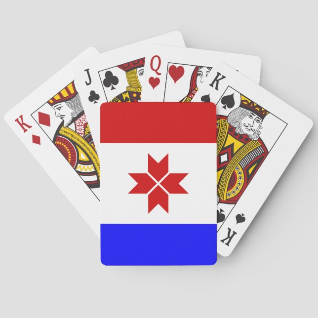 Jeu De Cartes Drapeau de la Mordovie (dos)