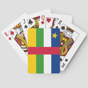 Jeu De Cartes Drapeau de la République centrafricaine