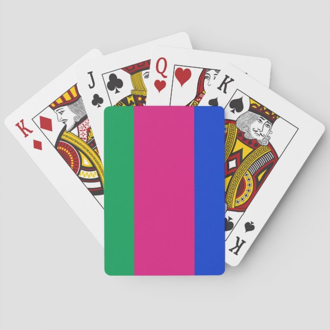 Jeu De Cartes Drapeau de la République populaire de Kouban (dos)