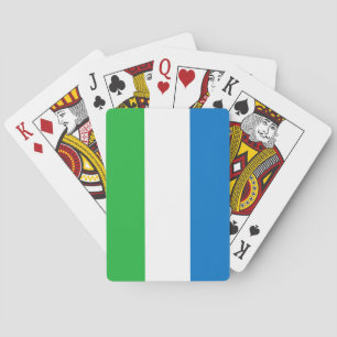 Jeu De Cartes Drapeau de la Sierra Leone