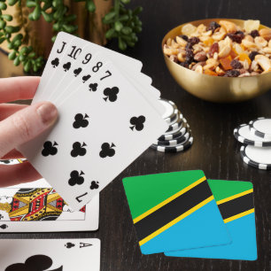 Jeu De Cartes Drapeau de la Tanzanie
