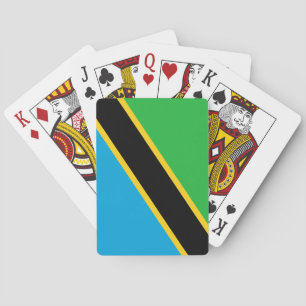 Jeu De Cartes Drapeau de la Tanzanie