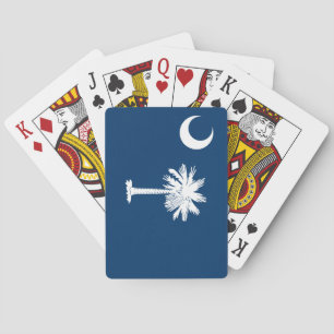 Jeu De Cartes Drapeau de l'État de la Caroline du Sud