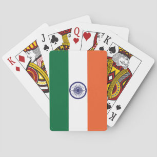 Jeu De Cartes Drapeau de l'Inde