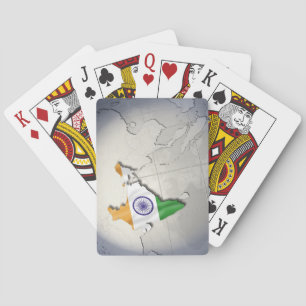Jeu De Cartes Drapeau de l'Inde