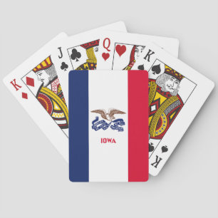 Jeu De Cartes Drapeau de l'Iowa