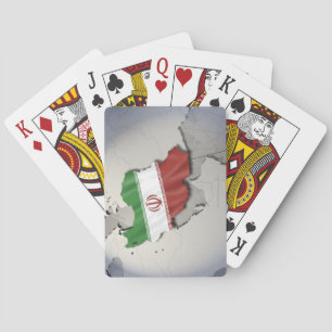 Jeu De Cartes Drapeau de l'Iran