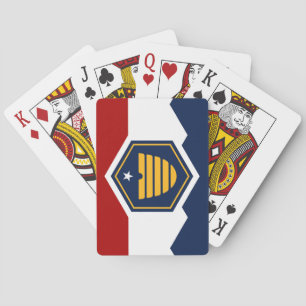 Jeu De Cartes Drapeau de l'Utah (Drapeau de ruche)