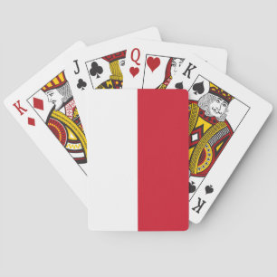 Jeu De Cartes Drapeau de Monaco