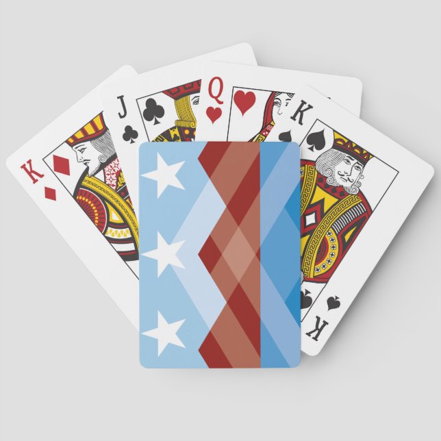 Jeu De Cartes Drapeau de Peoria, Arizona (dos)