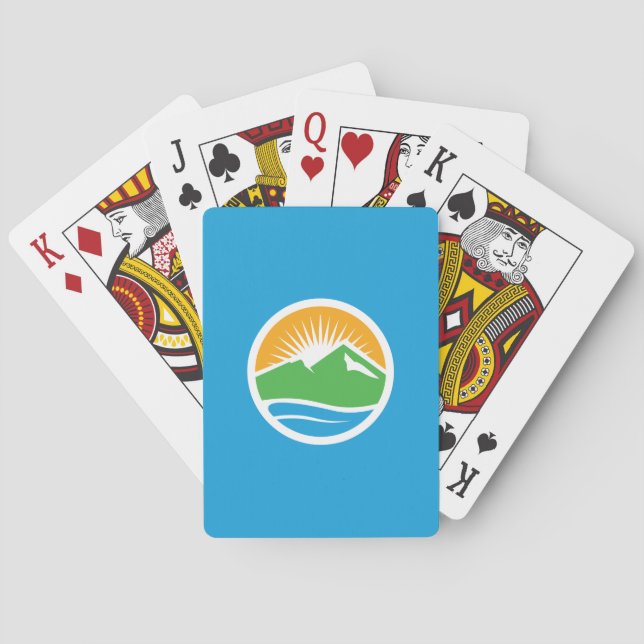 Jeu De Cartes Drapeau de Provo, Utah (dos)