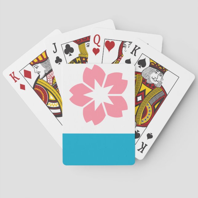Jeu De Cartes Drapeau de Salem, Oregon (dos)