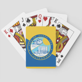 Jeu De Cartes Drapeau de Santa Ana, Californie