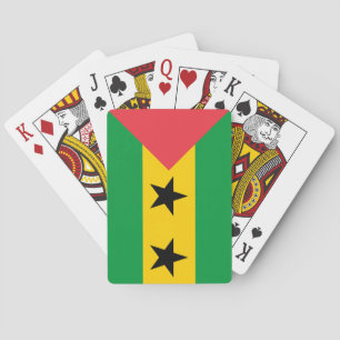 Jeu De Cartes Drapeau de Sao Tomé-et-Principe