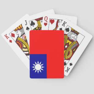 Jeu De Cartes Drapeau de Taïwan