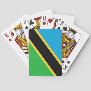 Jeu De Cartes Drapeau de Tanzanie