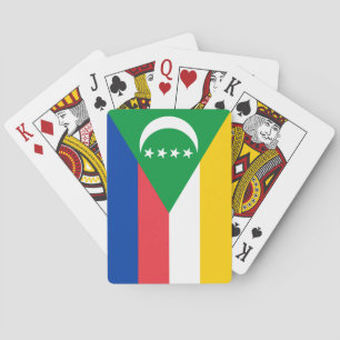 Jeu De Cartes Drapeau des Comores