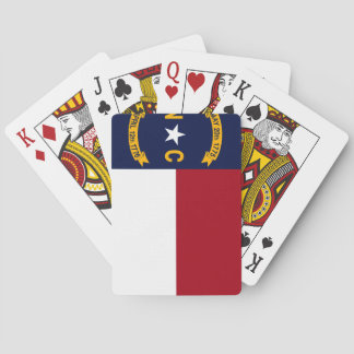 Jeu De Cartes Drapeau d'état de la Caroline du Nord