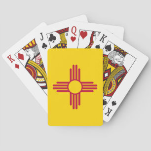 Jeu De Cartes Drapeau d'état du Nouveau Mexique