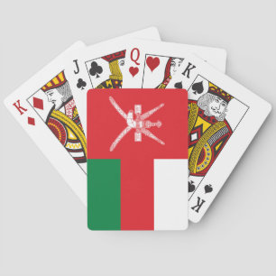 Jeu De Cartes Drapeau d'Oman