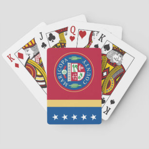 Jeu De Cartes Drapeau du comté de Maricopa (Arizona)