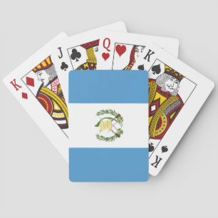 Jeu De Cartes Drapeau du Guatemala 