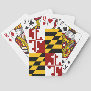 Jeu De Cartes Drapeau du Maryland