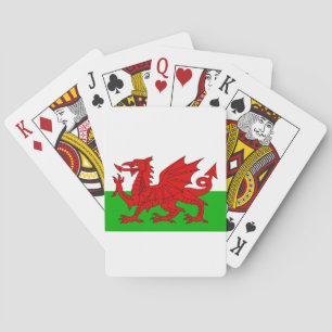 Jeu De Cartes Drapeau Gallois / Pays de Galles - Cymru haute qua