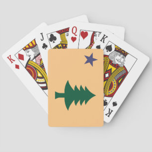 Jeu De Cartes Drapeau historique du Maine (1901-1909)