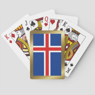 Jeu De Cartes Drapeau Islande Jouer des cartes