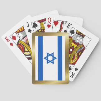 Jeu De Cartes Drapeau Israël Jouer des cartes