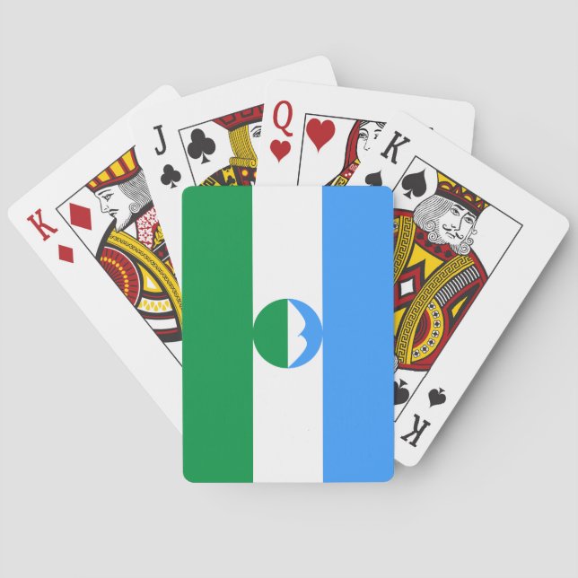 Jeu De Cartes Drapeau Kabardino Balkaria (dos)