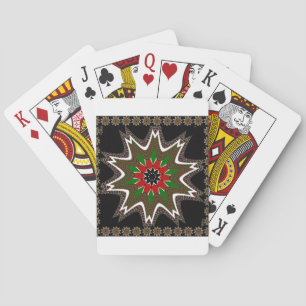 Jeu De Cartes Drapeau kényan couleurs Art Imprimer/graphique