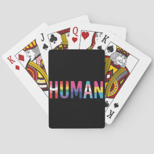 Jeu De Cartes Drapeau LGBT humain Mois de la fierté gay Transgen