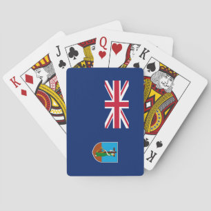 Jeu De Cartes Drapeau Montserrat